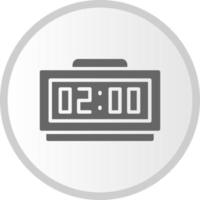 icono de vector de reloj digital