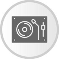 Turntable Vector Icon