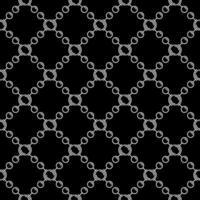Dark Seamless Pattern with Chemical Formulas. Vector background