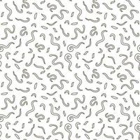 Helminths vector concept minimal linear Seamless Pattern