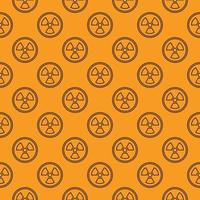 Radiation concept vector geometric outline Seamless Pattern