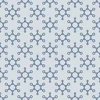 Chemical Compound vector Science linear Seamless Pattern