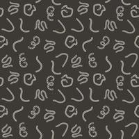 Segmented Worms and Tapeworms vector concept Seamless pattern