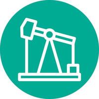 Oil Pump Vector Icon Design