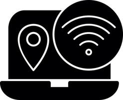 Digital Nomad Hub Vector Icon Design