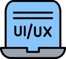 Ui Ux Designer Vector Icon Design