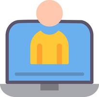 Virtual Assistant Vector Icon Design