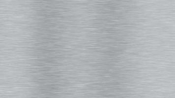 Aluminum shiny polished seamless sheet textures loop. Stainless brushed metal background material. Horizontal along direction. video