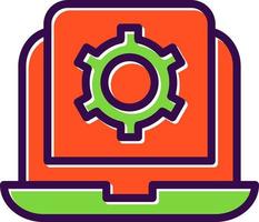 Optimization Vector Icon Design