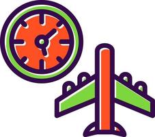 Jet Lag Vector Icon Design