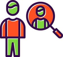 Customer Discovery Vector Icon Design