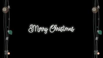 geanimeerd vrolijk Kerstmis video