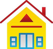 House Sitting Vector Icon Design