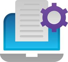 Business Automation Vector Icon Design