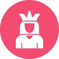 Emperor Vector Icon Design