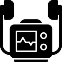 Defibrillator Vector Icon Design