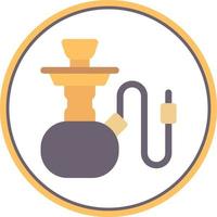 Hookah Vector Icon Design