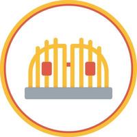 Dubai Gate Vector Icon Design