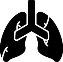 Lungs Vector Icon Design