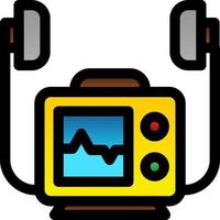 Defibrillator Vector Icon Design