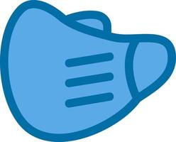 Face Mask Vector Icon Design
