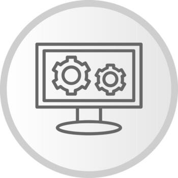 icono de vector de configuración