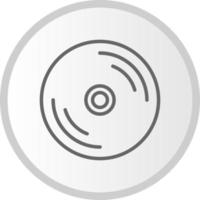 Compact Disk Vector Icon