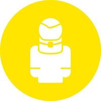Broken Neck Vector Icon Design