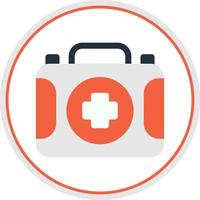 First Aid Kit Vector Icon Design