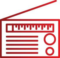 Radio Vector Icon