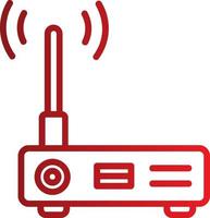 Wireless Router Vector Icon