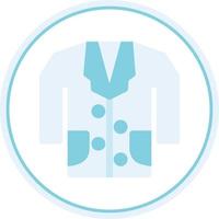 Doctor Coat Vector Icon Design