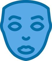 Facial Plastic Surgery Vector Icon Design