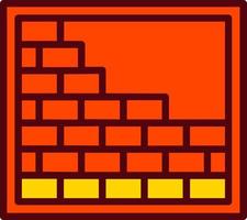 Brick Wall Vector Icon