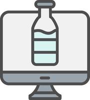 Bottle Vector Icon