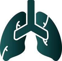 Lungs Vector Icon Design