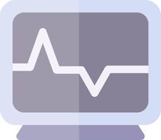 Heart Monitoring Vector Icon Design