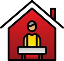 Accomodation Vector Icon Design