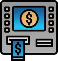 Atm Fees Vector Icon Design