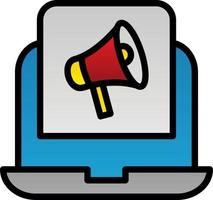 Campaign Optimization Vector Icon Design