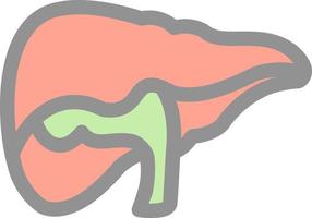 Liver Vector Icon Design