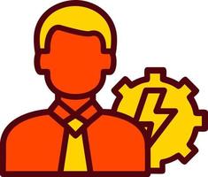 Electrical Engineer Vector Icon