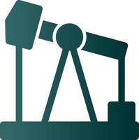 Oil Pump Vector Icon Design