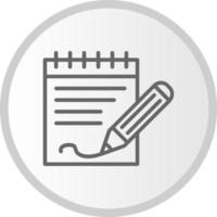 Sketchbook Vector Icon