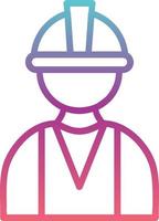 Construction Worker Vector Icon