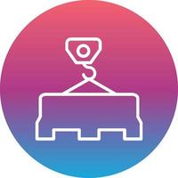 Road Block Vector Icon