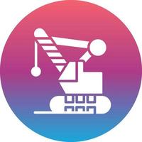 Demolition Machine Vector Icon
