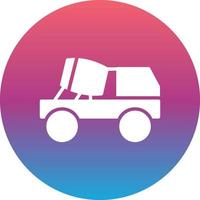 Concrete Mixture Vector Icon