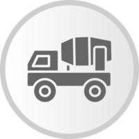 Mixer Truck Vector Icon