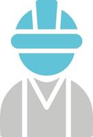 Construction Worker Vector Icon